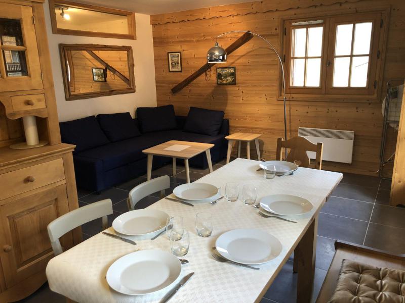 Rent in ski resort 2 room apartment cabin 6 people (798) - Résidence la Cressoua - Les Contamines-Montjoie - Living room
