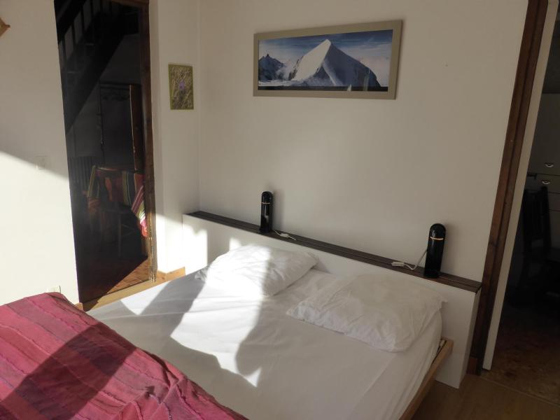 Rent in ski resort 3 room duplex apartment 8 people (B181) - Résidence le Bionnassay - Les Contamines-Montjoie - Bedroom