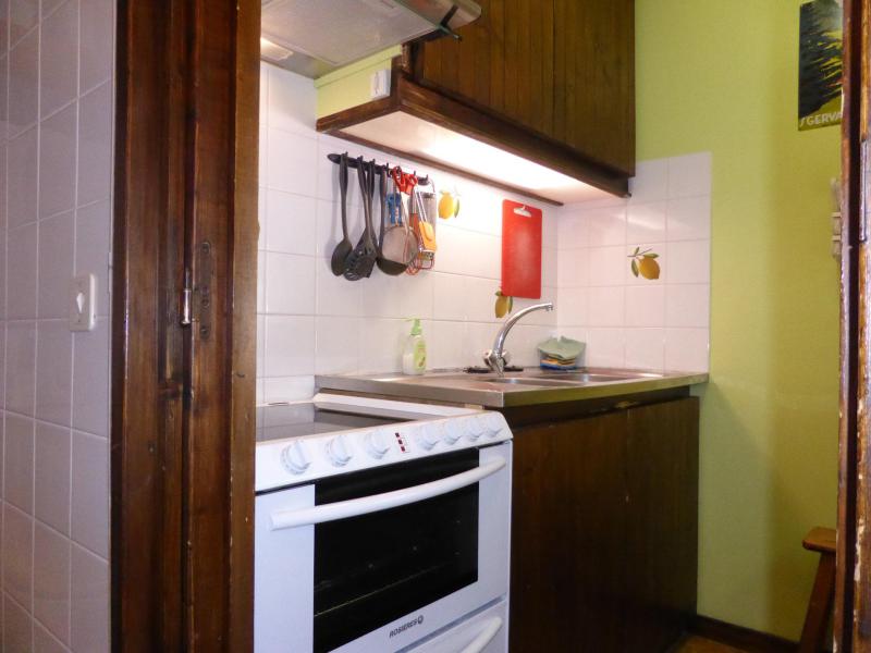 Skiverleih 3 Zimmer Maisonettewohnung für 8 Personen (B181) - Résidence le Bionnassay - Les Contamines-Montjoie - Küche