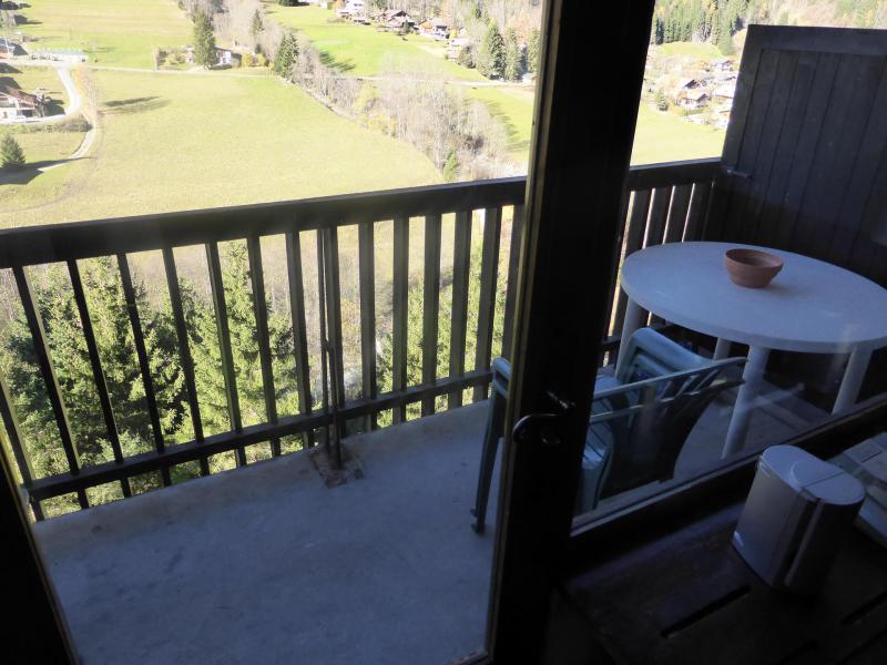 Ski verhuur Appartement duplex 3 kamers 8 personen (B181) - Résidence le Bionnassay - Les Contamines-Montjoie - Balkon