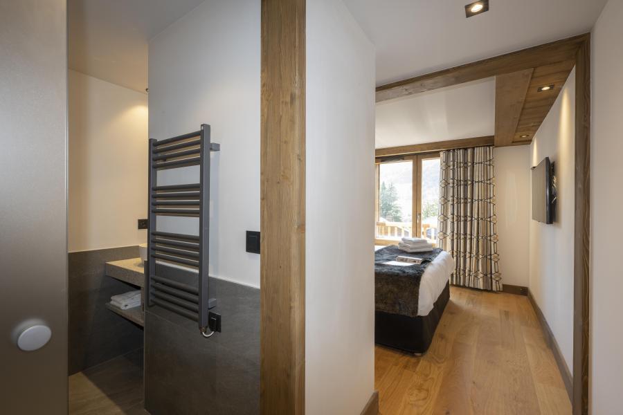Rent in ski resort 4 room apartment 8 people - Résidence Les Chalets Láska - Les Contamines-Montjoie - Master bedroom