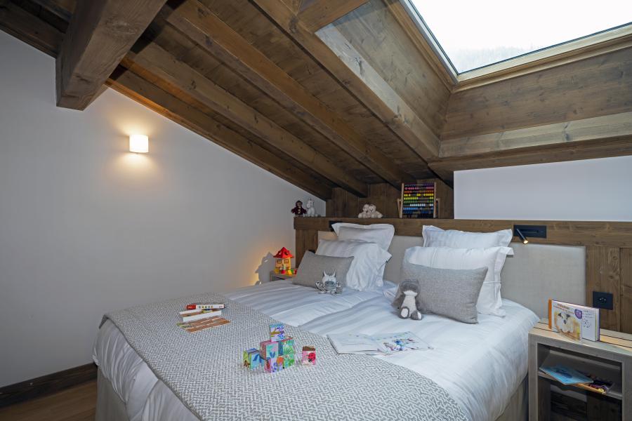 Rent in ski resort 5 room apartment 10 people (Prestige) - Résidence Les Chalets Láska - Les Contamines-Montjoie - Bedroom