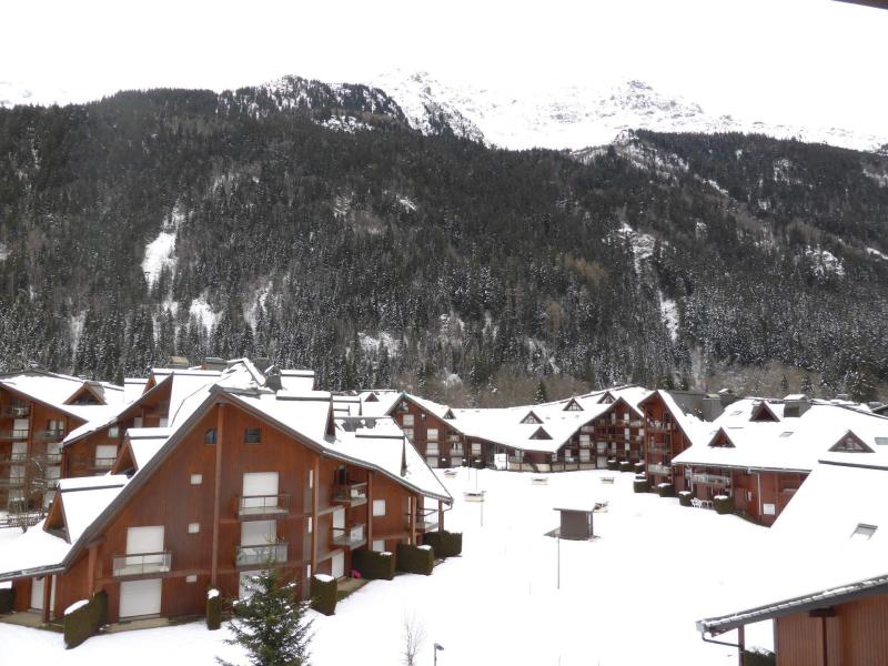 Urlaub in den Bergen Résidence les Combettes - Les Contamines-Montjoie - Draußen im Winter
