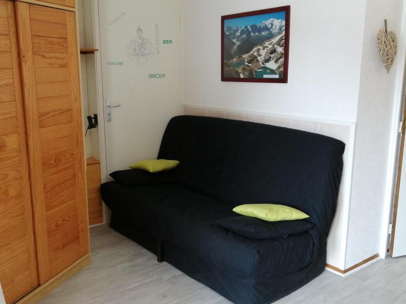 Rent in ski resort Studio 4 people (810) - Résidence les Combettes - Les Contamines-Montjoie - Living room