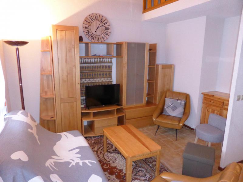 Wynajem na narty Apartament 3 pokojowy z antresolą 8 osób (790) - Résidence Schuss - Les Contamines-Montjoie - Pokój gościnny