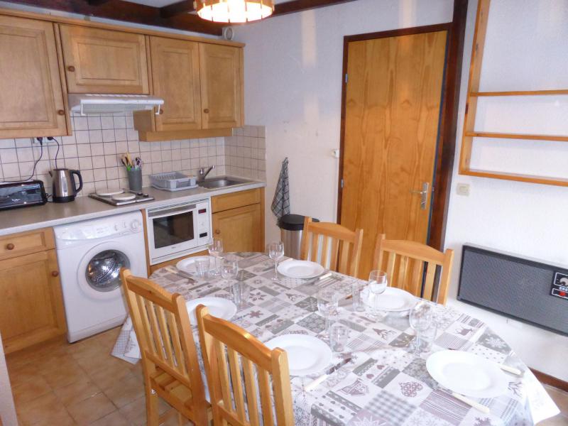 Wynajem na narty Apartament 3 pokojowy z antresolą 8 osób (790) - Résidence Schuss - Les Contamines-Montjoie - Pokój gościnny