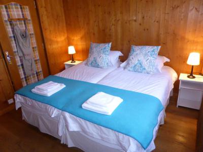 Rent in ski resort 8 room chalet 15 people - Chalet Buchan - Les Contamines-Montjoie - Bedroom