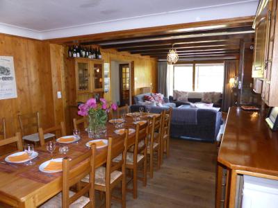 Rent in ski resort 8 room chalet 15 people - Chalet Buchan - Les Contamines-Montjoie - Living room