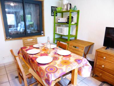 Rent in ski resort 2 room apartment 5 people (CT847) - L'AIR DU TEMPS - Les Contamines-Montjoie - Living room