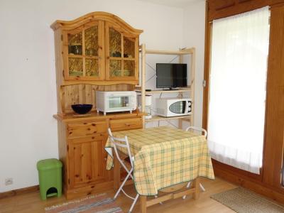 Rent in ski resort 1 room apartment 4 people (7) - L'Enclave I et J - Les Contamines-Montjoie - Living room