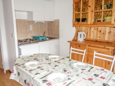 Wynajem na narty Apartament 1 pokojowy 4 osób (7) - L'Enclave I et J - Les Contamines-Montjoie - Pokój gościnny