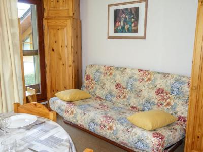 Skiverleih 1-Zimmer-Appartment für 4 Personen (1) - La Borgia A, B, C - Les Contamines-Montjoie - Wohnzimmer