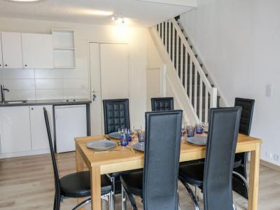 Skiverleih 3-Zimmer-Appartment für 6 Personen (10) - La Borgia A, B, C - Les Contamines-Montjoie - Wohnzimmer