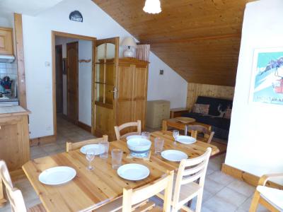 Rent in ski resort 3 room apartment 6 people (33) - Résidence Bérangère - Les Contamines-Montjoie - Dining area