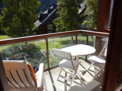 Ski verhuur Appartement 2 kamers 4 personen (CT788) - Résidence la Borgia - Les Contamines-Montjoie - Balkon