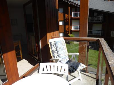 Ski verhuur Appartement 2 kamers 4 personen (CT788) - Résidence la Borgia - Les Contamines-Montjoie - Terras