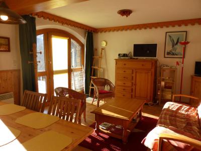 Rent in ski resort 3 room apartment 6 people (CT822) - Résidence La Cordée - Les Contamines-Montjoie - Living room