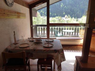 Rent in ski resort 2 room apartment 4 people (827) - Résidence le Mont'Seu - Les Contamines-Montjoie - Living room