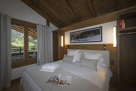 Rent in ski resort 5 room apartment 10 people - Résidence Les Chalets Láska - Les Contamines-Montjoie - Bedroom
