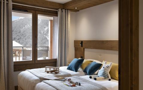 Ski verhuur Appartement 3 kamers 6 personen (Prestige) - Résidence Les Chalets Láska - Les Contamines-Montjoie - Kamer