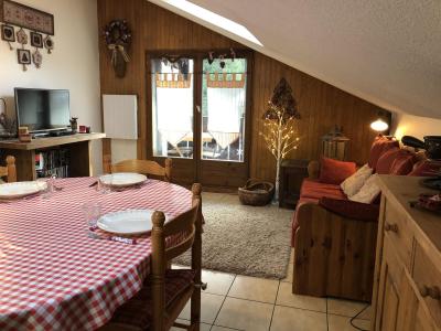 Wynajem na narty Apartament 3 pokojowy kabina 5 osób (37) - Résidence les Cimes d'Or - Les Contamines-Montjoie - Pokój gościnny