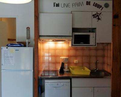 Аренда на лыжном курорте Квартира студия для 4 чел. (810) - Résidence les Combettes - Les Contamines-Montjoie - Кухня