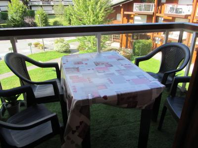 Soggiorno sugli sci Studio per 4 persone (850) - Résidence les Combettes - Les Contamines-Montjoie - Balcone