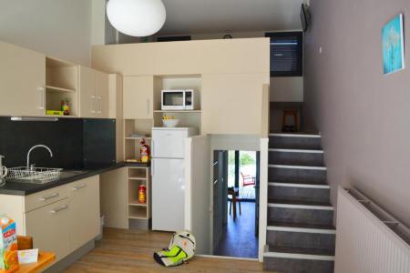 Rent in ski resort VVF Villages les Sucs du Velay - Les Estables - Open-plan kitchen