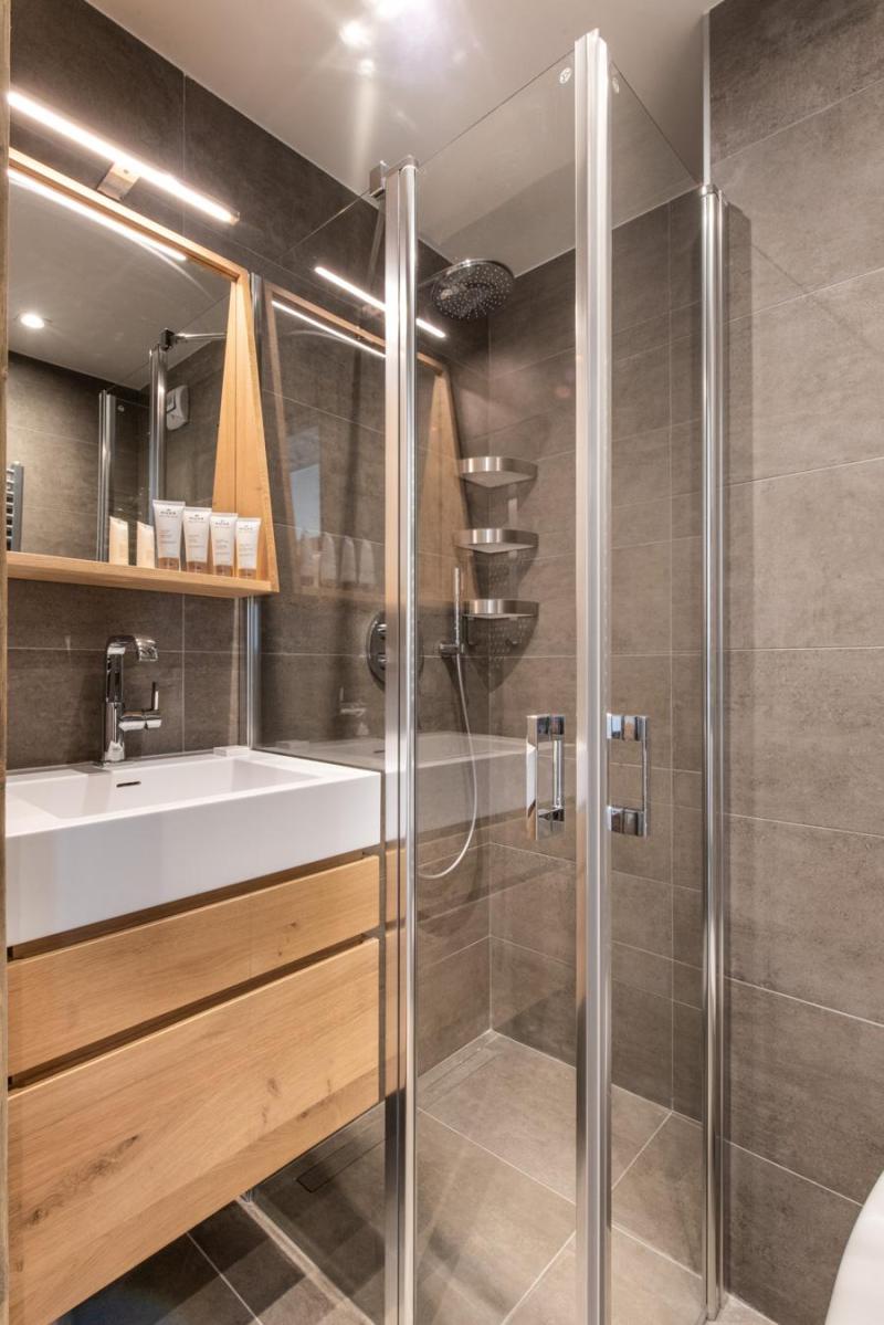 Location au ski Appartement 3 pièces cabine 4-6 personnes (A002) - Annapurna - Les Gets - Salle de douche