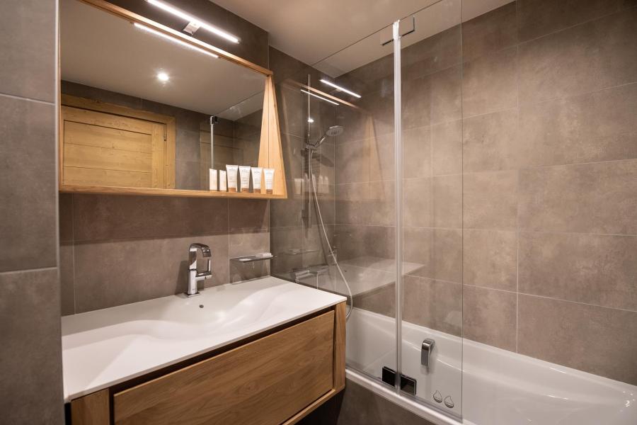 Location au ski Appartement 4 pièces cabine 6-8 personnes (B102) - Annapurna - Les Gets - Salle de bain