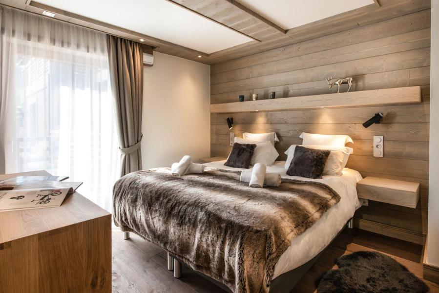 Skiverleih Wohnung 3 Zimmer Kabine 4-6 Personen (A205) - Annapurna - Les Gets - Schlafzimmer