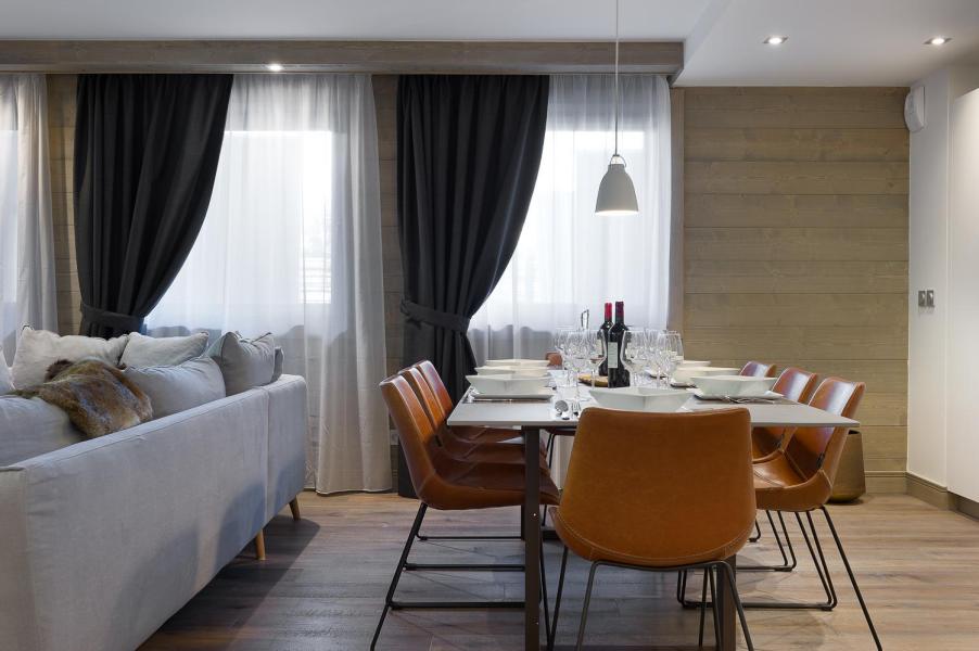 Skiverleih Wohnung 4 Zimmer Kabine 6-8 Personen (B103) - Annapurna - Les Gets - Tisch