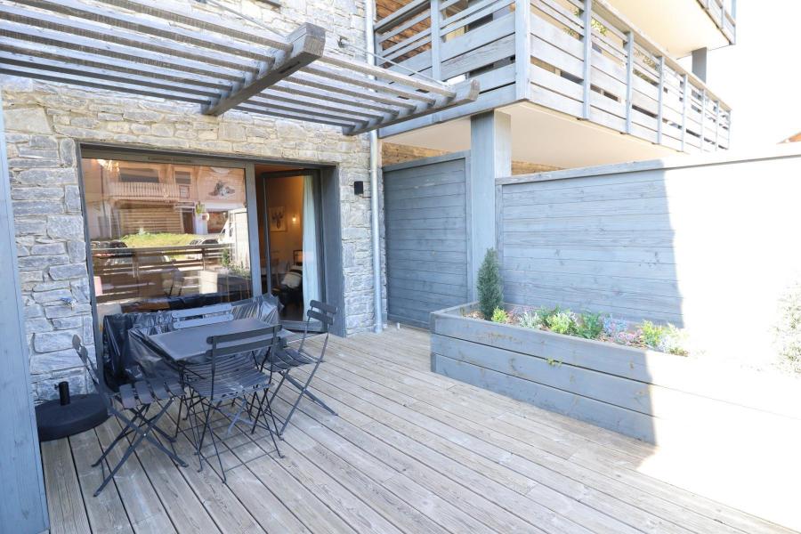 Alquiler al esquí Apartamento cabina para 6 personas - Chalet 1839 - Les Gets - Terraza