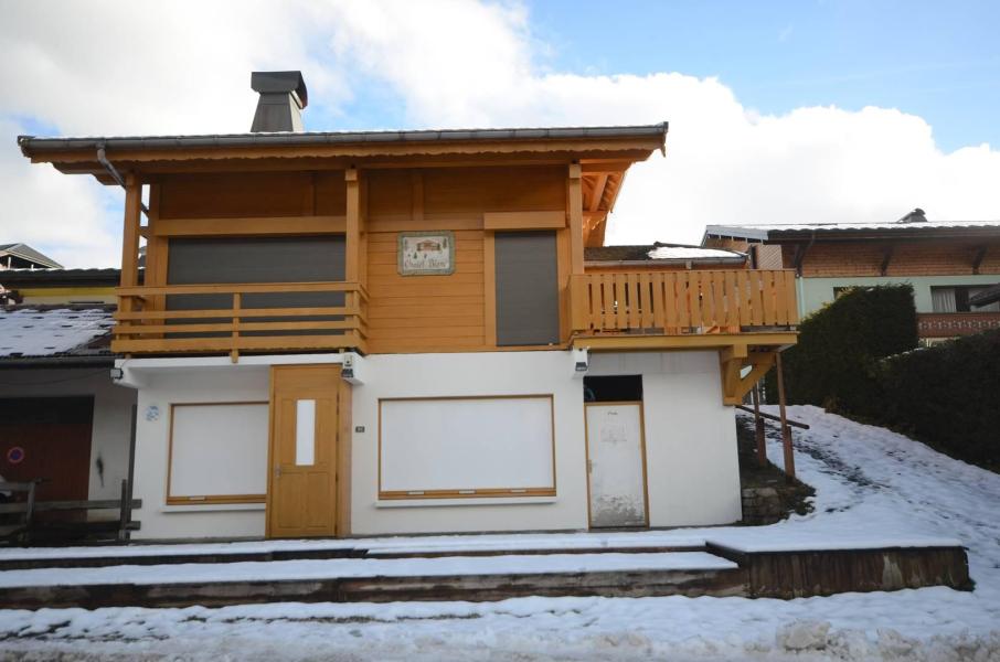 Rent in ski resort 5 room duplex apartment 10 people (Logement 10 personnes) - Chalet Blanc - Les Gets - Winter outside