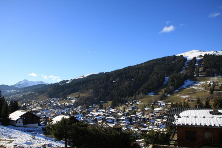 Wynajem na narty Domek górski 5 pokojowy 10 osób - Chalet Char de la Felire - Les Gets - Zima na zewnątrz