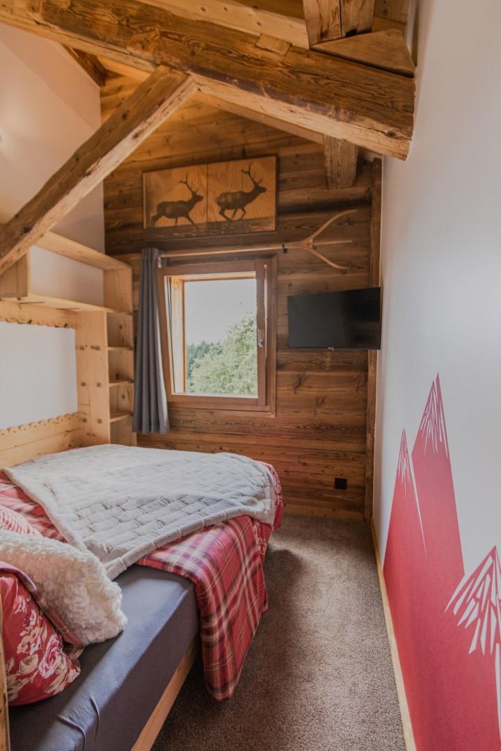 Skiverleih 4-Zimmer-Appartment für 10 Personen (Alice) - Chalet Chez l'Angèle - Les Gets - Schlafzimmer