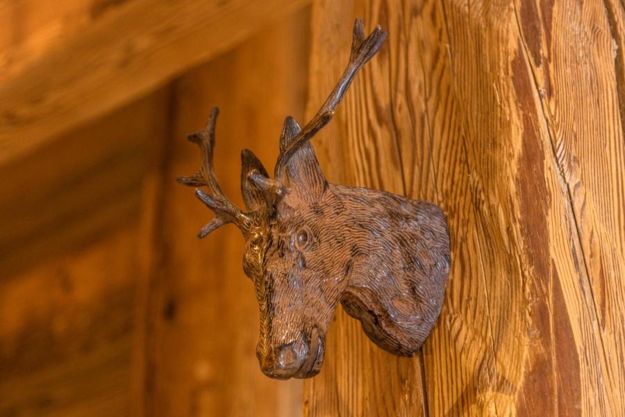 Location au ski Chalet Chez l'Angèle - Les Gets - Séjour