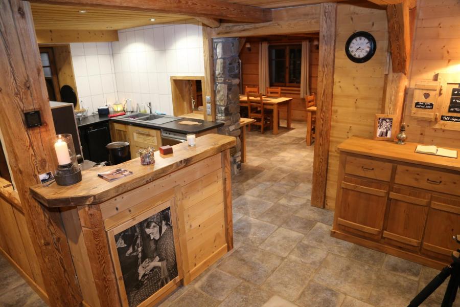 Rent in ski resort 6 room duplex chalet 15 people - Chalet Chez la Fine - Les Gets - Living room