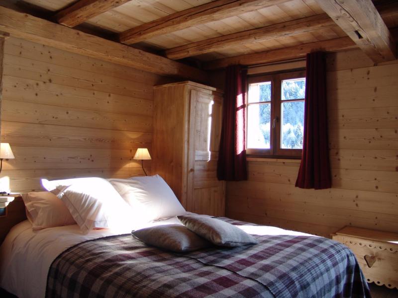 Skiverleih Duplex Wohnung 6 Zimmer 15 Personnen - Chalet Chez la Fine - Les Gets - Schlafzimmer