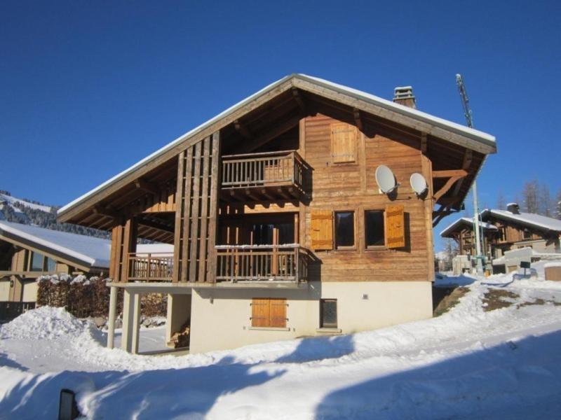 Holiday in mountain resort 5 room chalet 8 people - Chalet Chien Noir - Les Gets - Winter outside