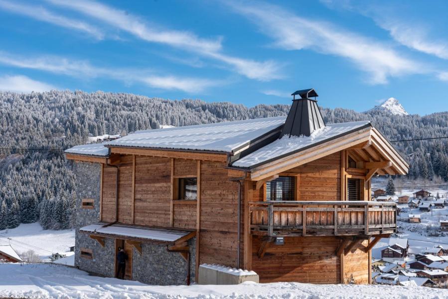 Holiday in mountain resort 5 room chalet 8 people - Chalet Cocoon - Les Gets - Winter outside