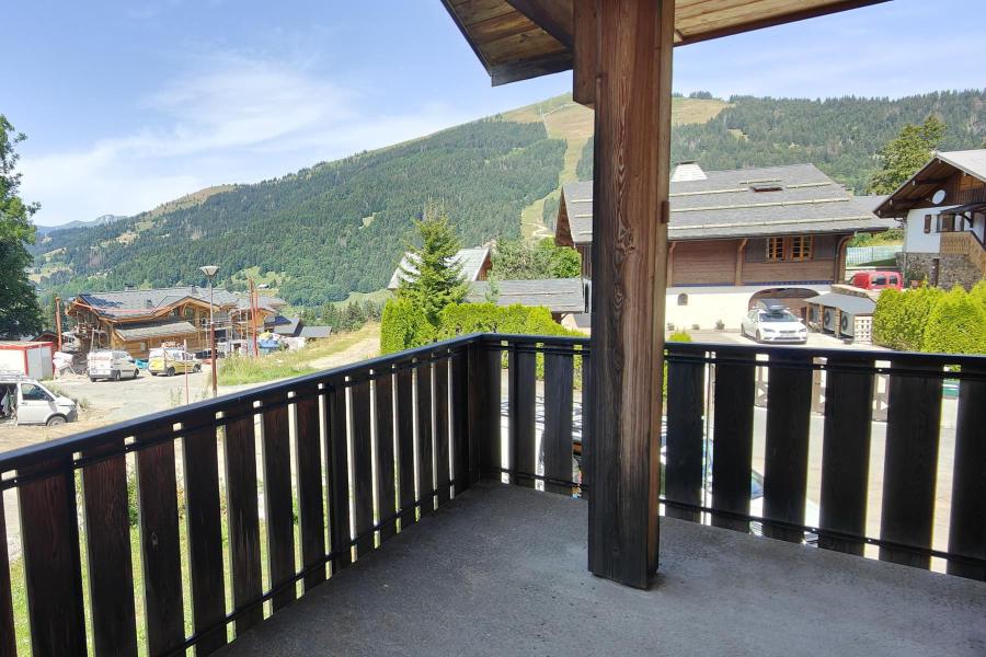 Rent in ski resort 4 room chalet 8 people - Chalet Gibannaz - Les Gets - Terrace