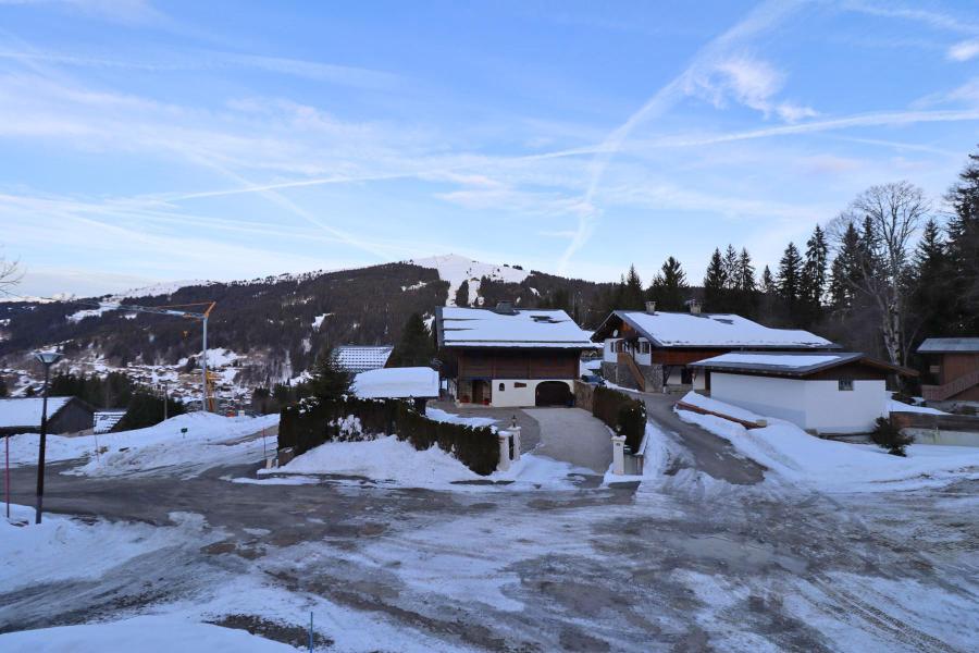 Urlaub in den Bergen 4 Zimmer Chalet für 8 Personen - Chalet Gibannaz - Les Gets - Draußen im Winter