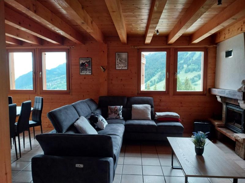 Wynajem na narty Domek górski 6 pokojowy 12 osób - Chalet Kavakia - Les Gets