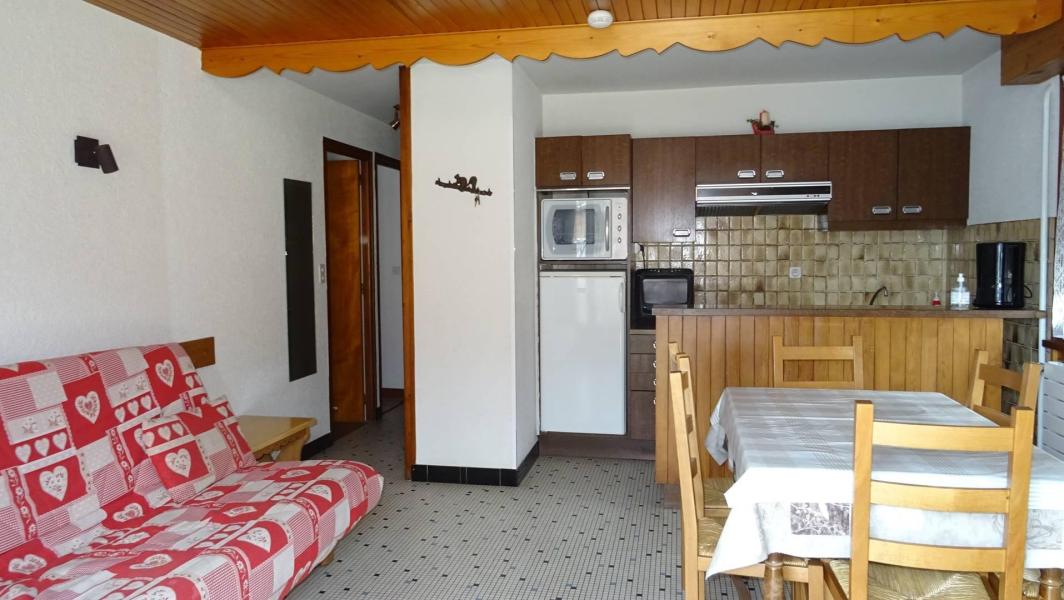 Skiverleih 3-Zimmer-Appartment für 6 Personen (177) - Chalet L'Aiglon - Les Gets - Wohnzimmer