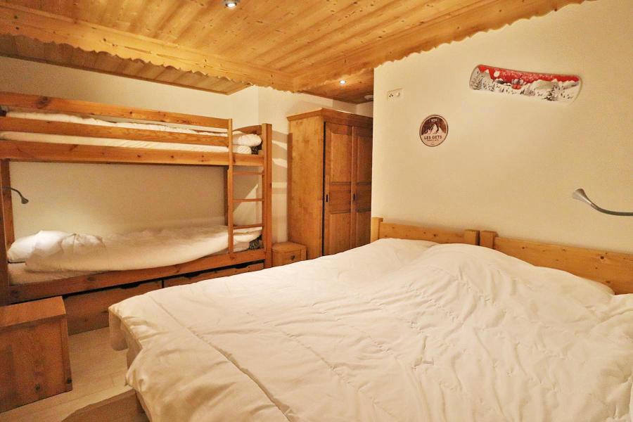 Skiverleih 2-Zimmer-Holzhütte für 6 Personen - Chalet le Tremplin - Les Gets - Schlafzimmer