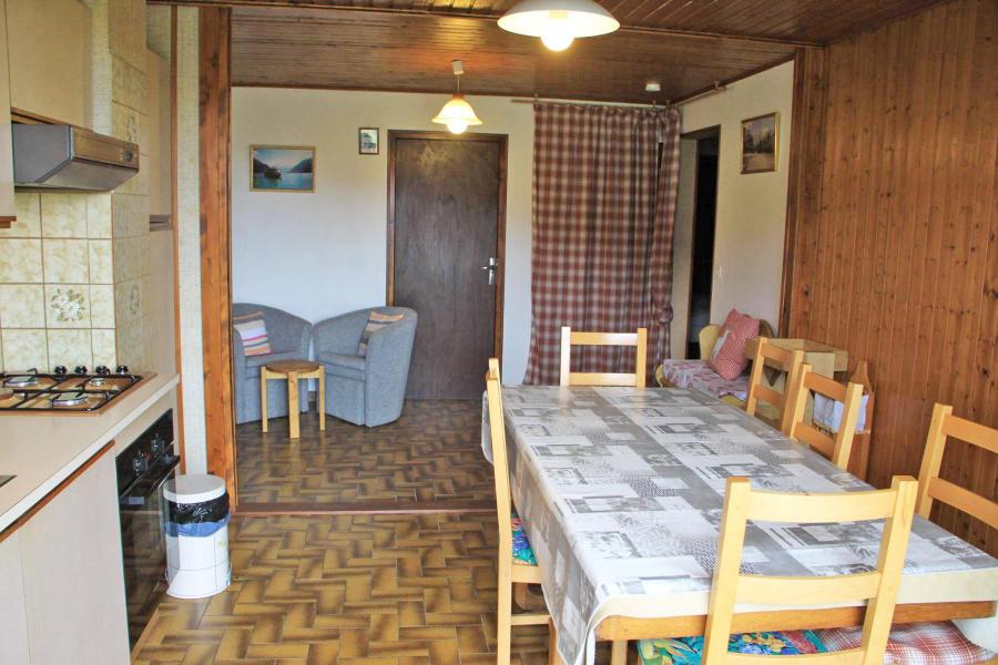 Ski verhuur Appartement 3 kamers 4 personen - Chalet Lou Kik'Notes - Les Gets - Woonkamer