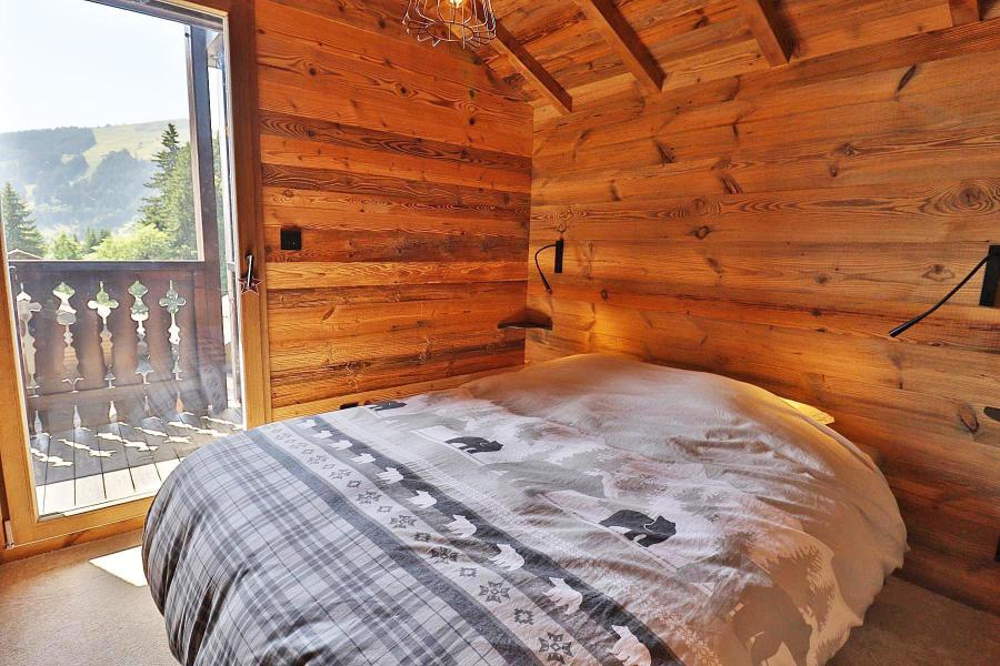 Rent in ski resort 4 room chalet 6 people - Chalet P'tiou - Les Gets - Bedroom