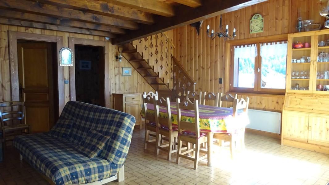 Skiverleih 4 Zimmer Chalet für 8 Personen - Chalet Paille en Queue - Les Gets - Wohnzimmer