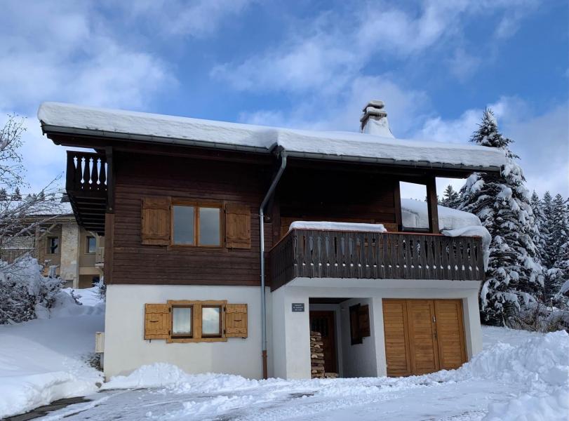 Wynajem na narty Domek górski 6 pokojowy 12 osób - Chalet Renard du Lac - Les Gets - Zima na zewnątrz
